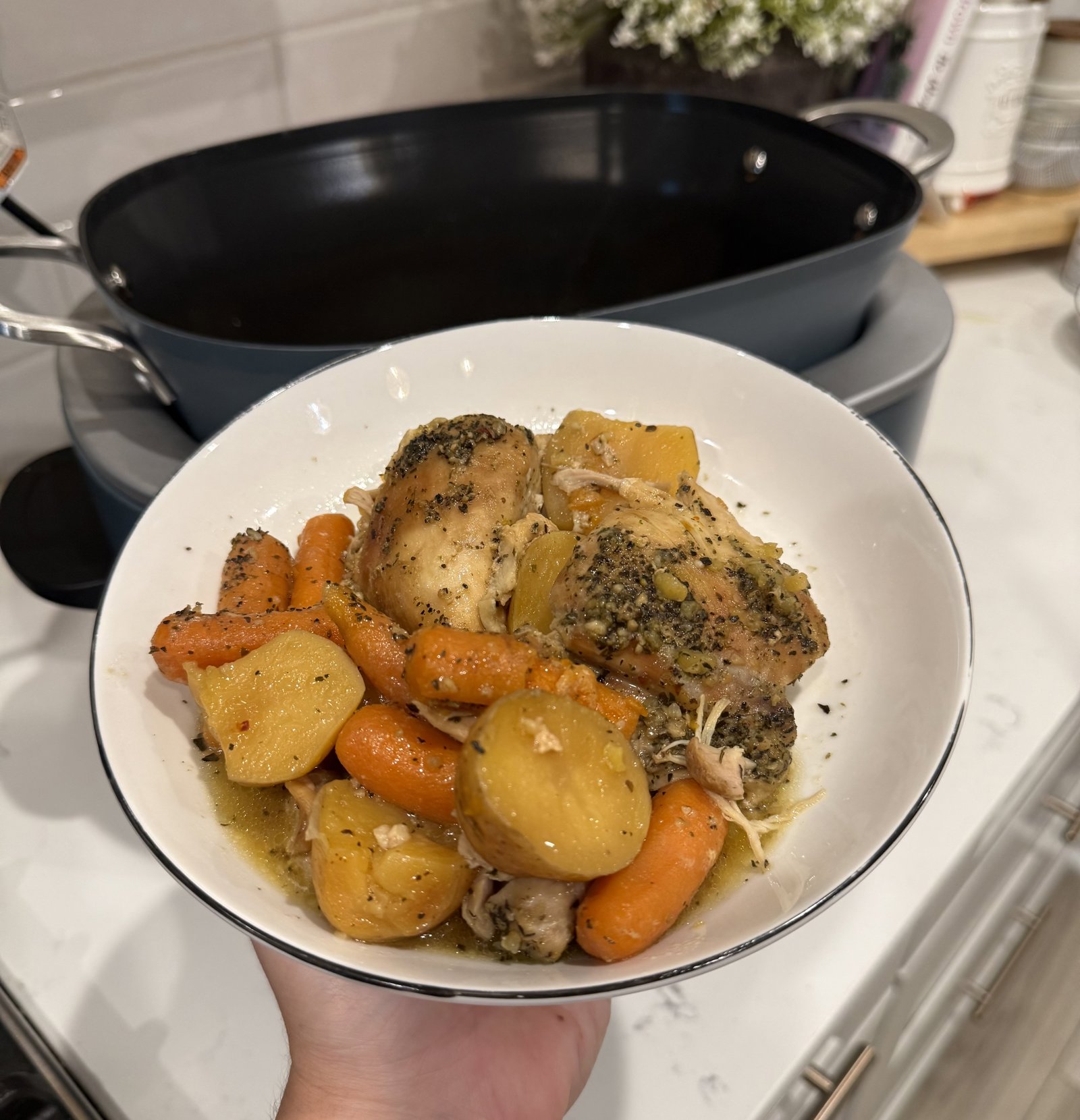 Garlic Herb Chicken & Potatoes