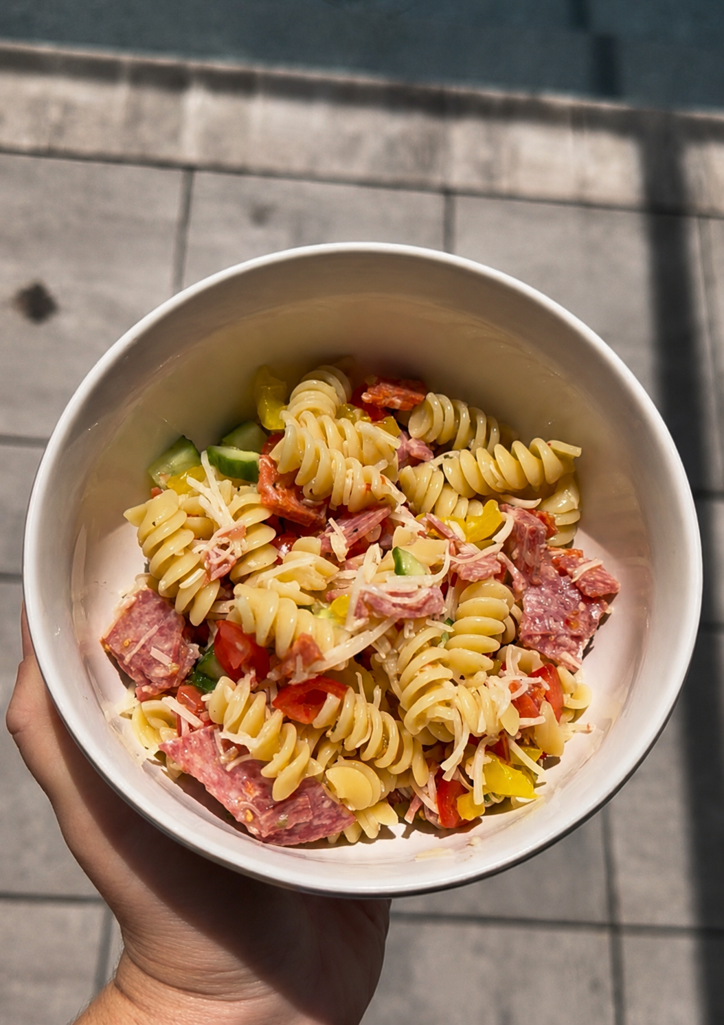 Italian Grinder Pasta Salad