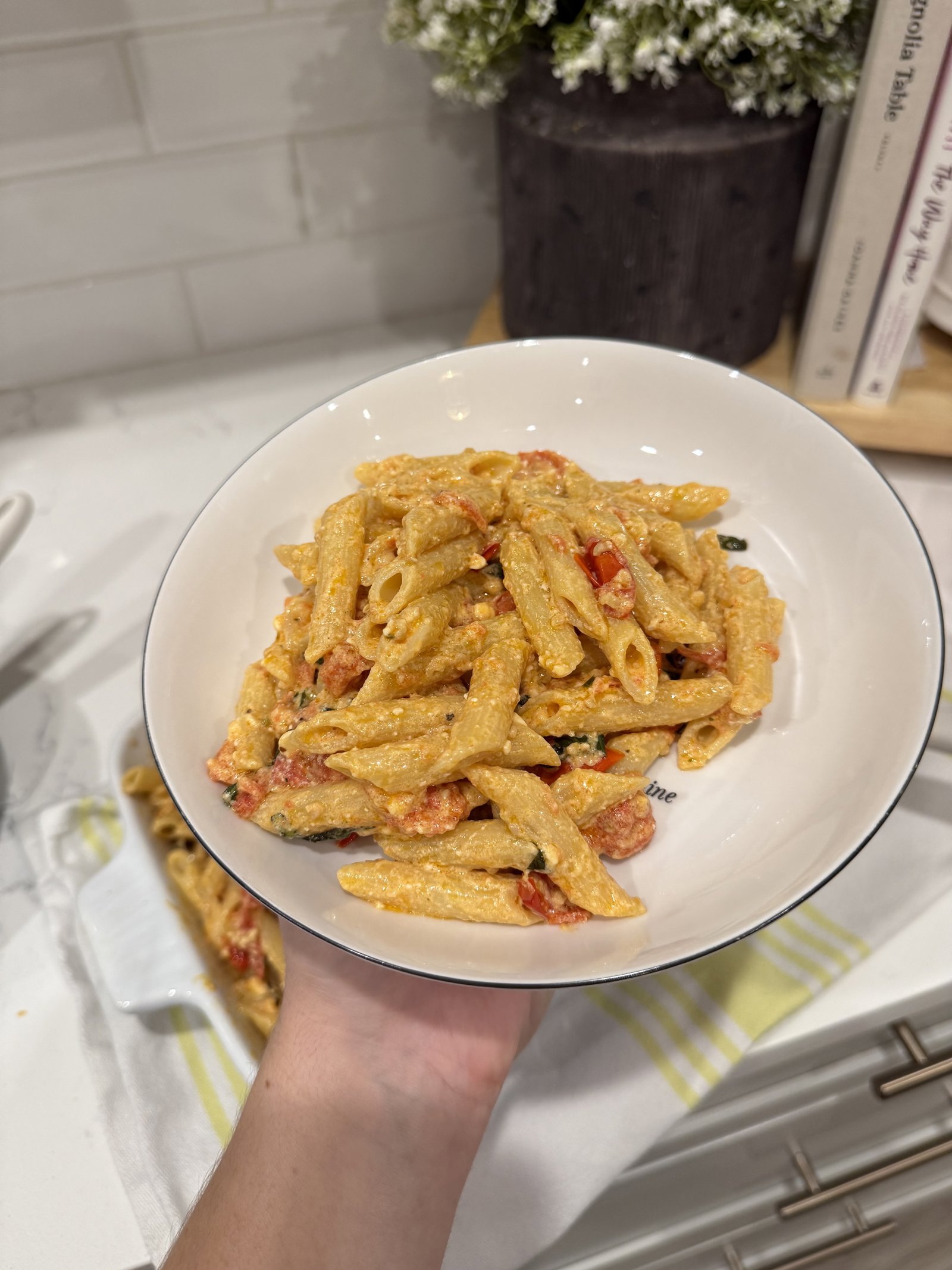 Easy Baked Feta Pasta