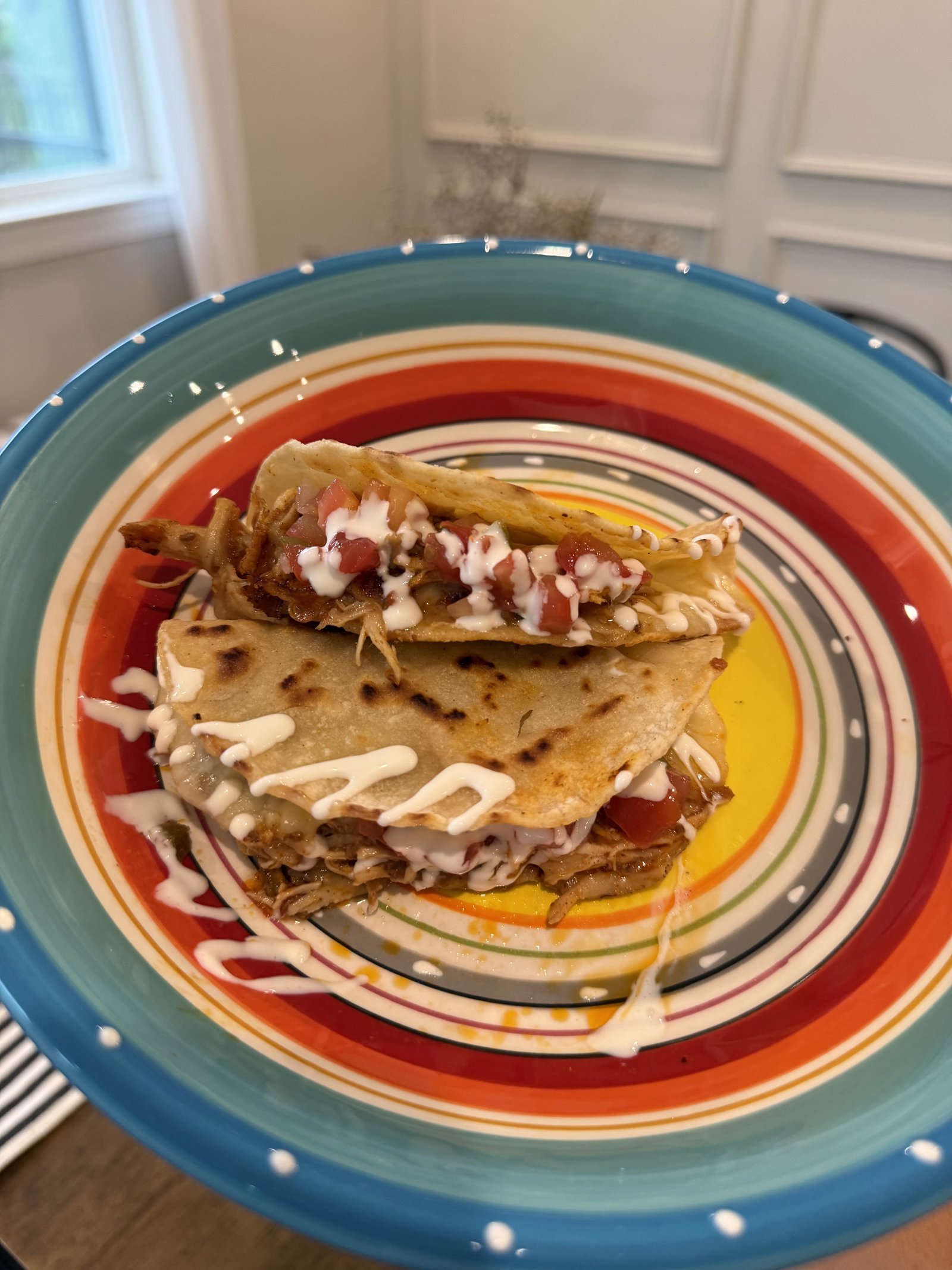 Chorizo Chicken Tacos