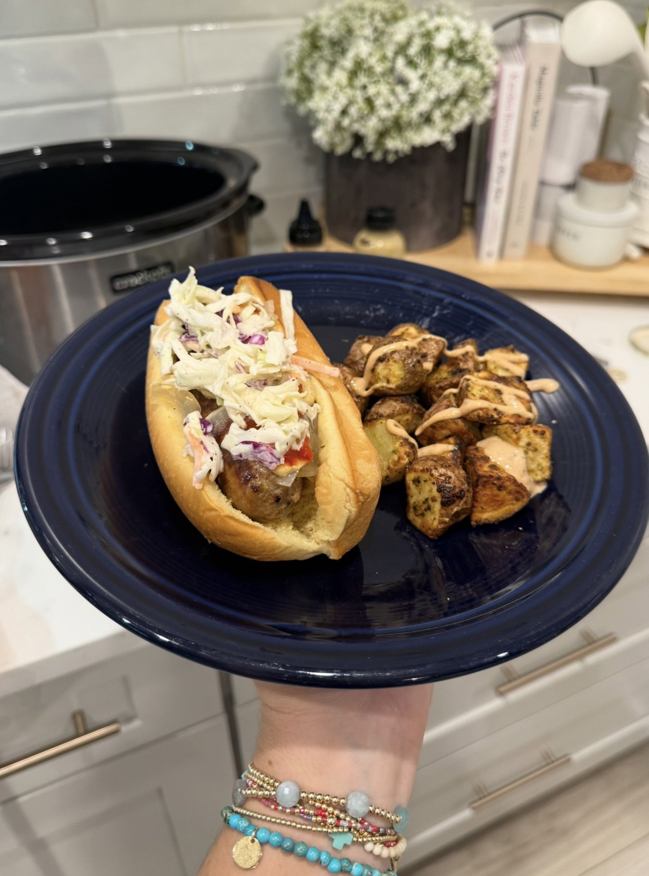 Crockpot Beer Brats